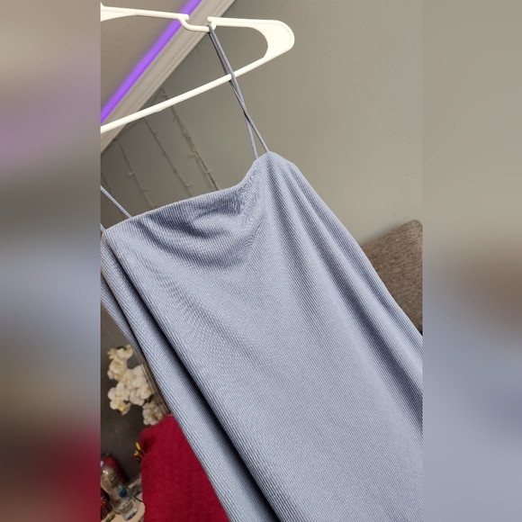 Active Basic - Ribbed Bodycon Mini Dress - Picture 4 of 4